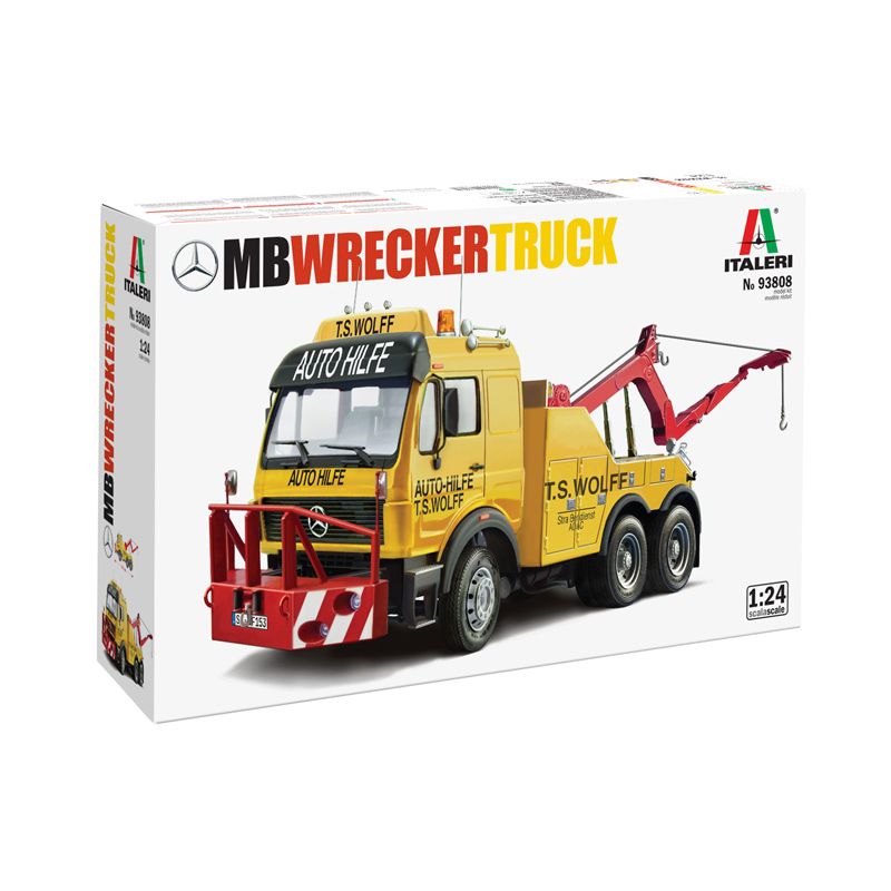 Italeri 93808 Mercedes-Benz tehergépjármű-mentő