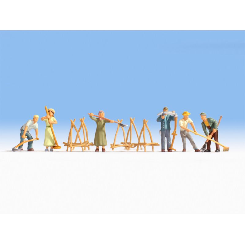 Noch 15619 Mezőgazdasági munkások, szénakaszálás