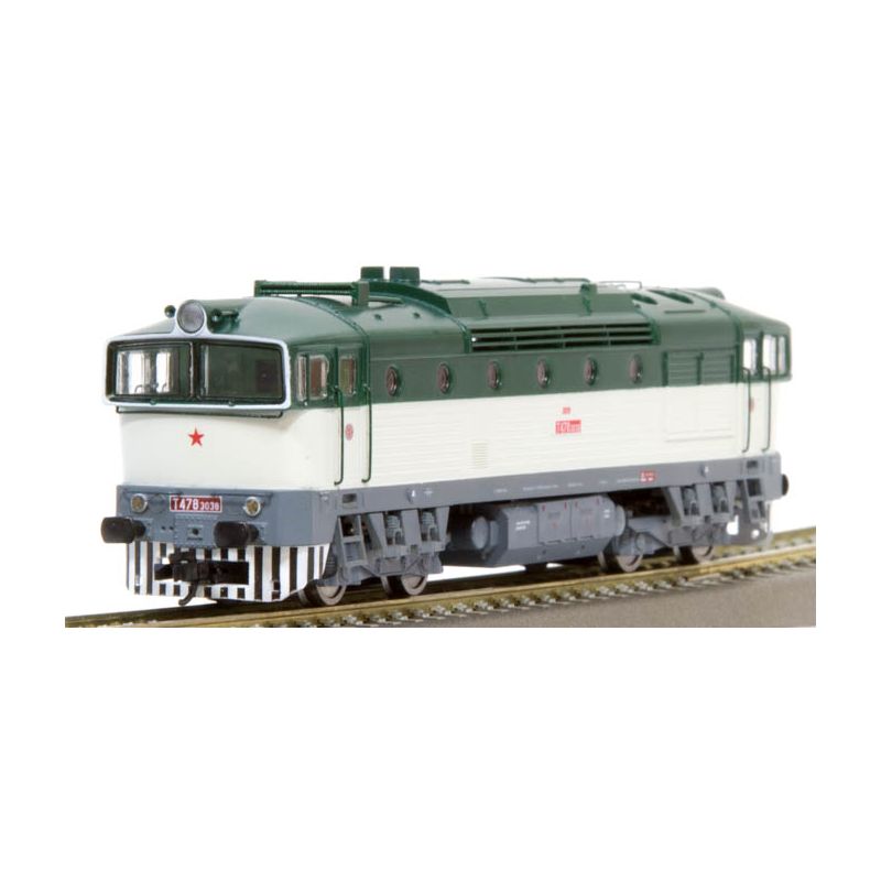 MTB TTT478-3038 Dízelmozdony T478 3038 Búvár CSD IV TT