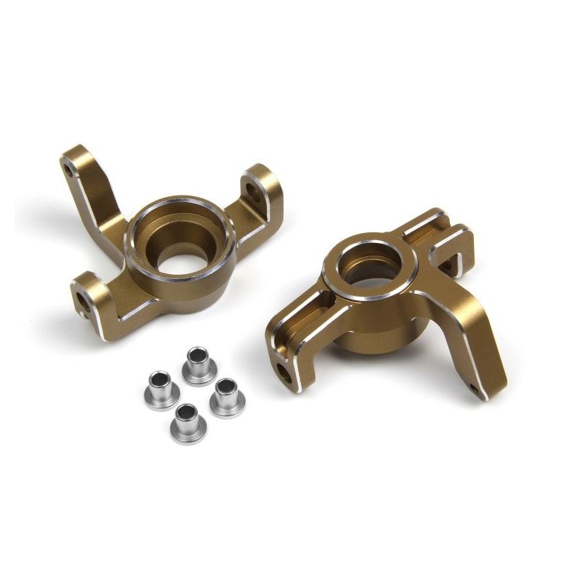 MAVERICK MV150484 Aluminium Steering Spindle Set (Gold/Left/Right)