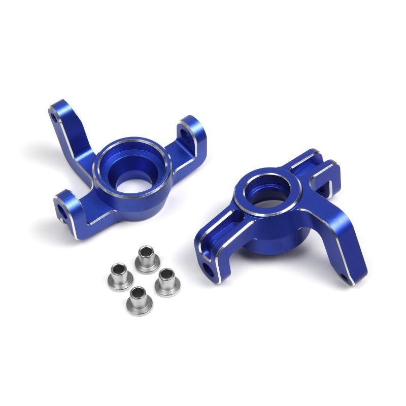 MAVERICK MV150486 Aluminium Steering Spindle Set (Blue/Left/Right)