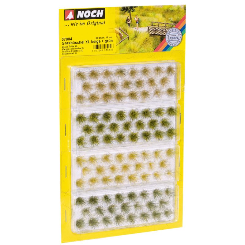Noch 07004 Fűcsomók, 12 mm, 92 db