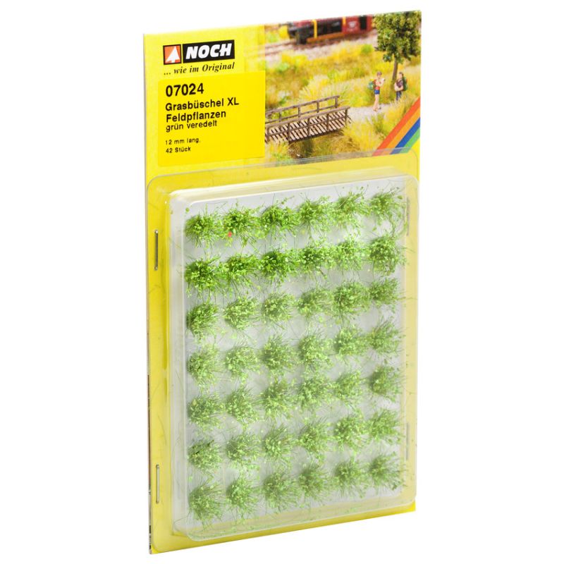 Noch 07024 Fűcsomók, mezei virág, 12 mm, 42 dc