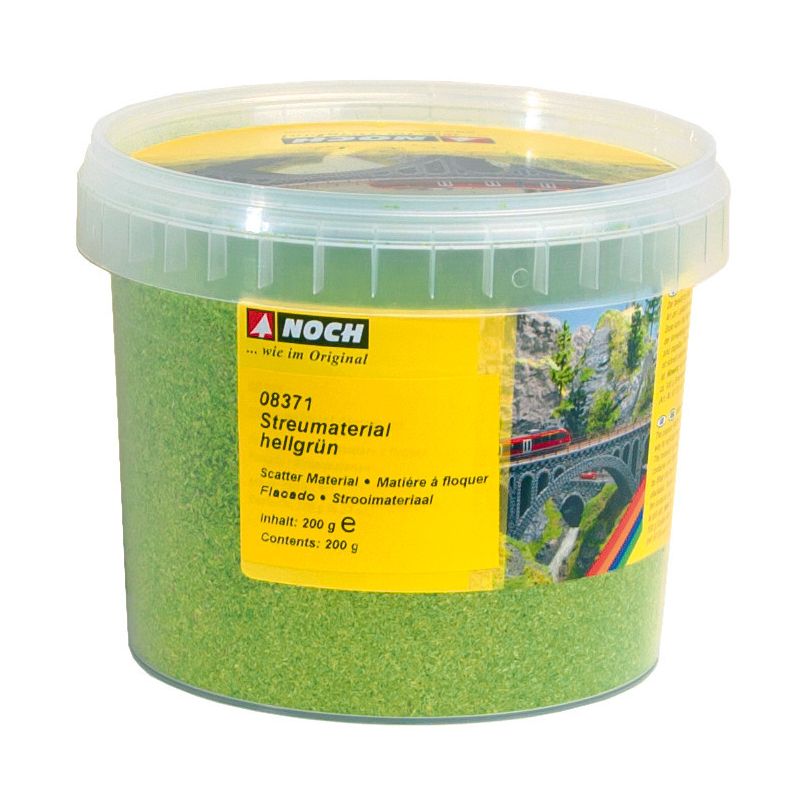 Noch 08371 Szóróanyag lombozathoz, bokorhoz, világoszöld, 200 g