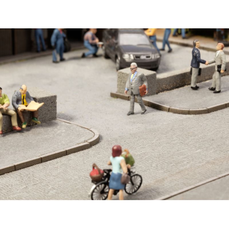 Noch 14219 Lézervágott padkaszegély, 16 db, 200 cm