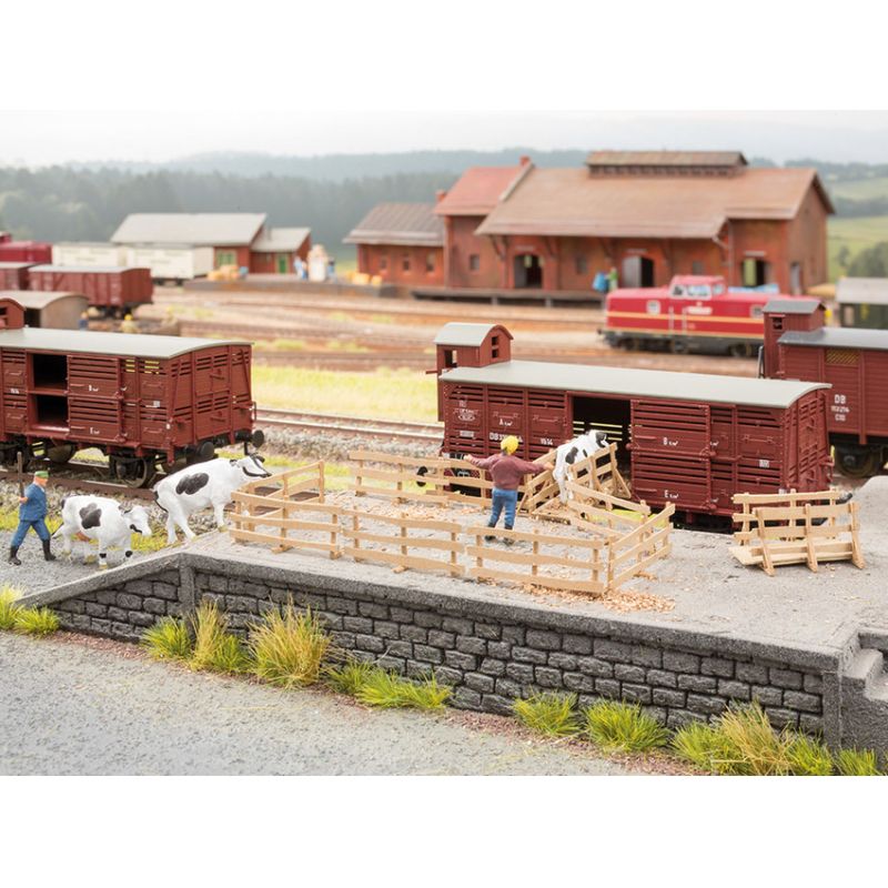 Noch 14247 Lézervágott terelőhíd kapuval, állatszállításhoz