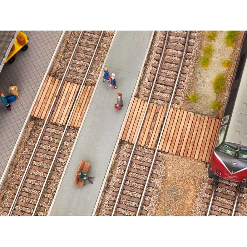 Noch 14304 Lézervágott vasúti átjáró, 118 x 40 mm