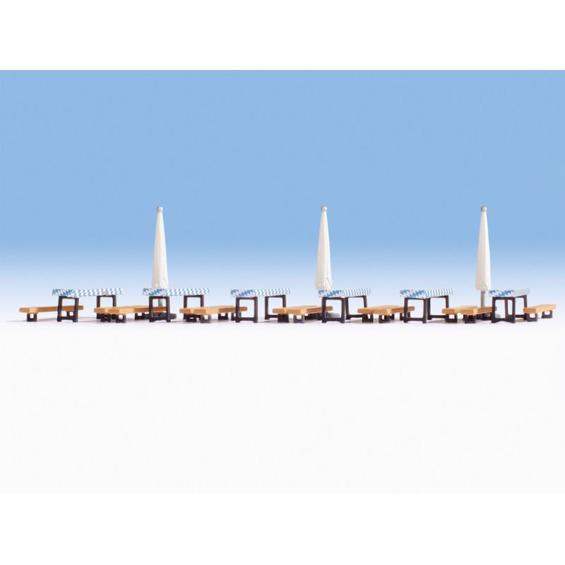 NOCH 14817 Biergarten-Zubehör