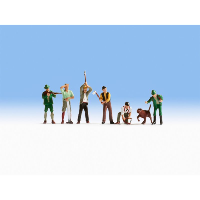 NOCH 15060 Jäger und Holzfäller