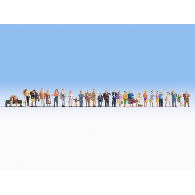 Noch 16043 'A városban' figurakészlet, 30 db