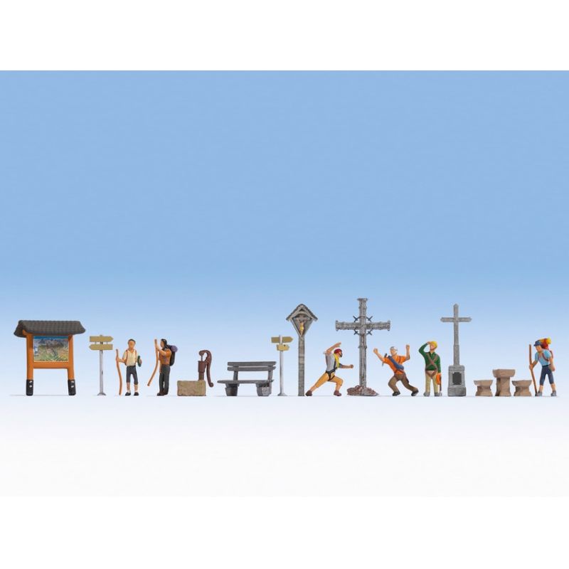 NOCH 16210 Figuren-Themenwelt „In den Bergen