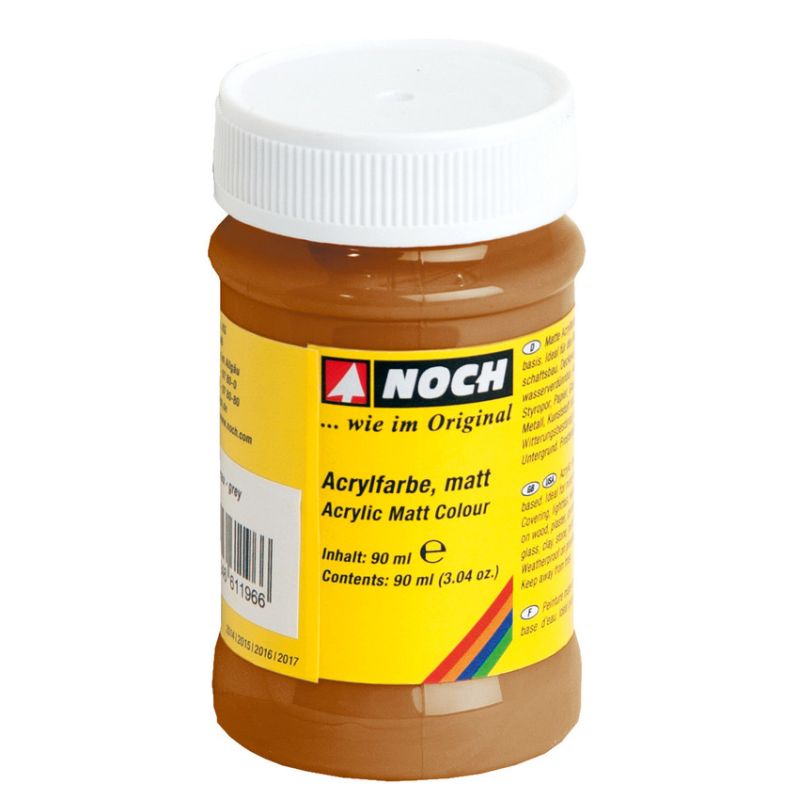 Noch 61192 Akrilfesték, okker, matt, 90 ml