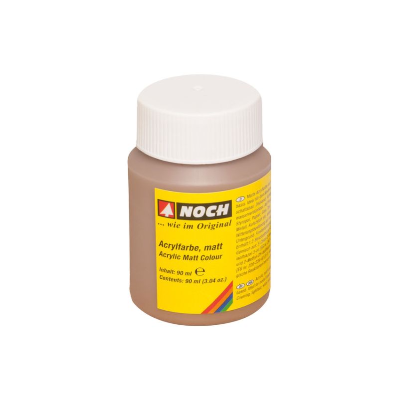 Noch 61193 Akrilfesték, barna, matt, 90 ml