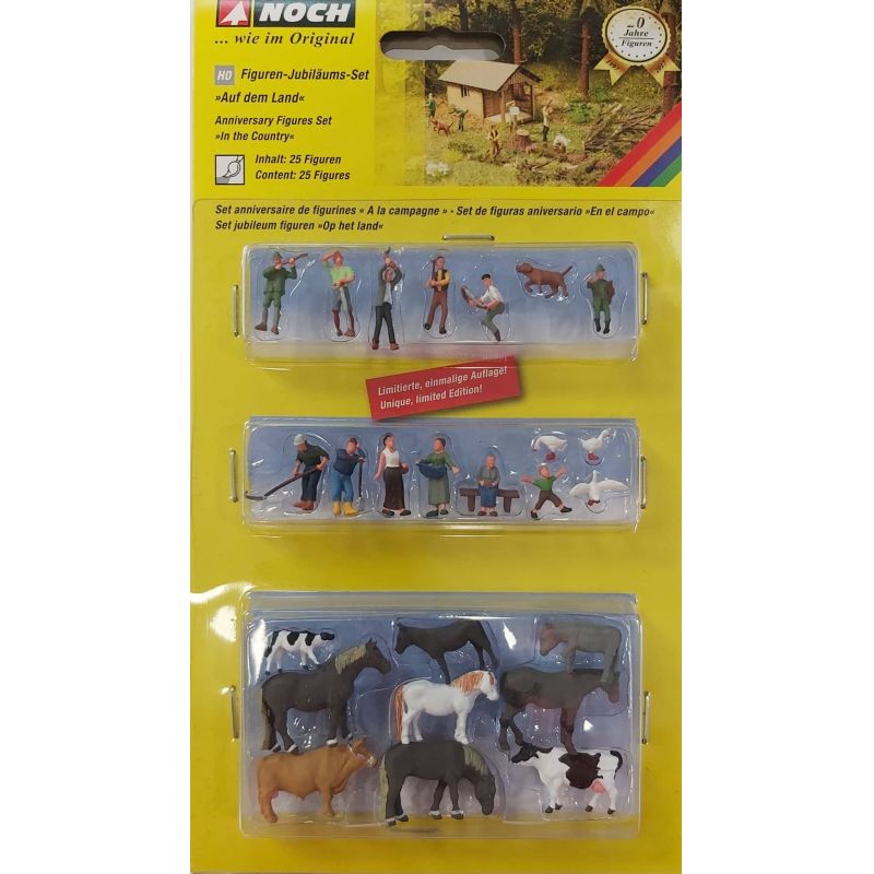 Noch 75137 Jubileumi figuraszett, Vidéki figurák