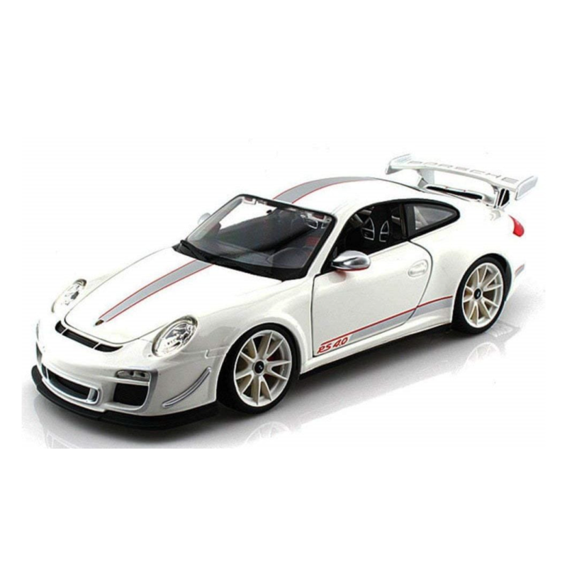 Bburago 2012 porsche gt3 rs 4.0, white