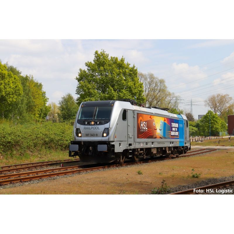 PIKO 21709 ~E-Lok/Sound BR 187 HSL VI + PluX22 Dec.