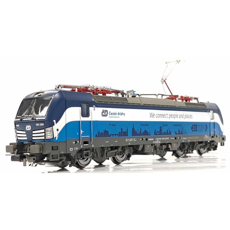PIKO 21687 Villanymozdony, Vectron, BR 193 290-4, Praha-Dresden-Berlin-Hamburg, CD VI