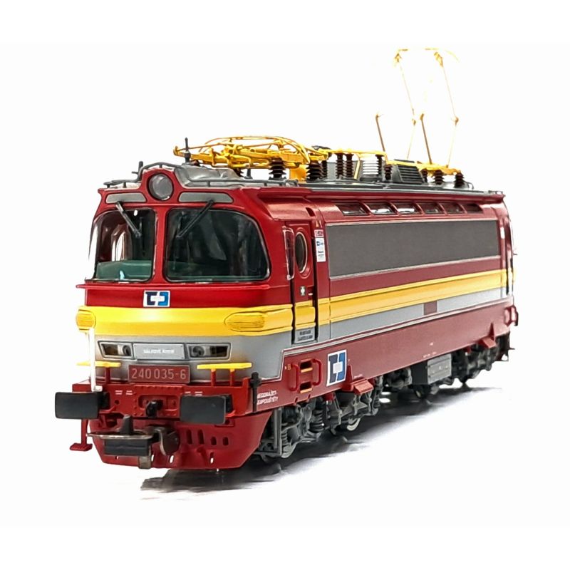 PIKO 21744 Villanymozdony, Rh 240 035-6, Laminátka, CD Cargo VI, hangdekóderrel