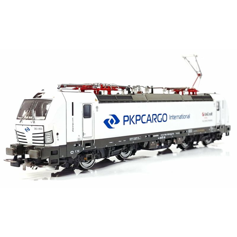 PIKO 21747 Villanymozdony, BR 383 053-6, Vectron, PKP Cargo International VI, hangdekóderrel