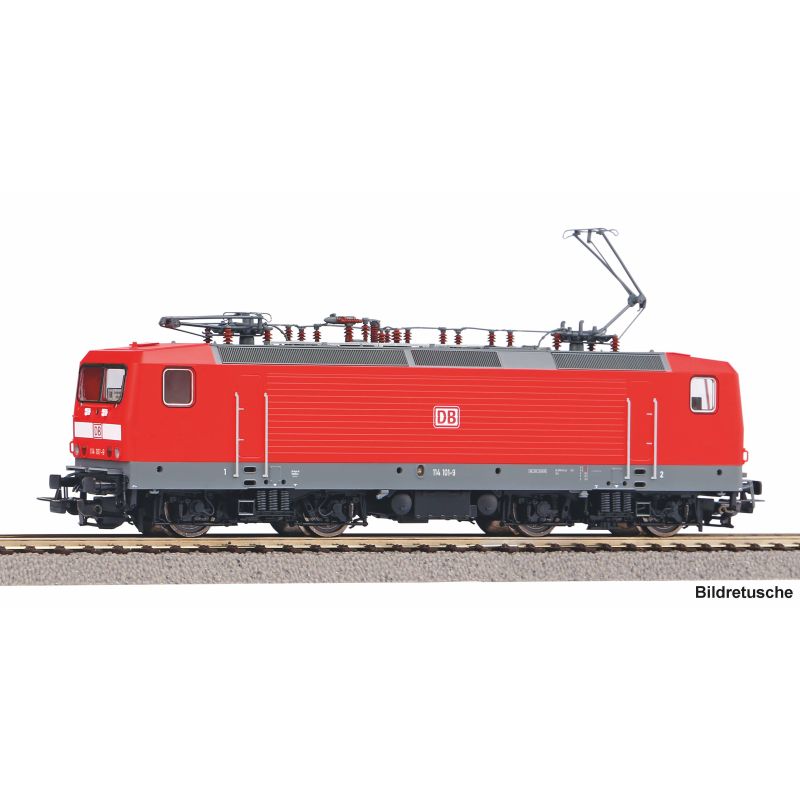 PIKO 21780 Villanymozdony, BR 114 101-9, DB AG VI, hangdekóderrel