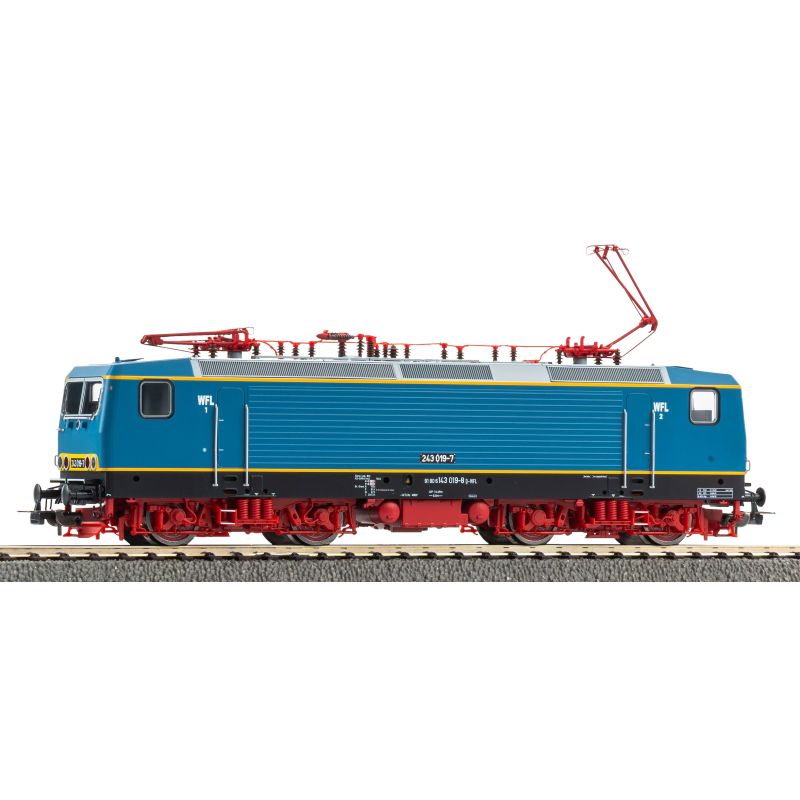 PIKO 21792 Villanymozdony, BR 243 019-7, S-Bahn Leipzig, WFL VI, hangdekóderrel