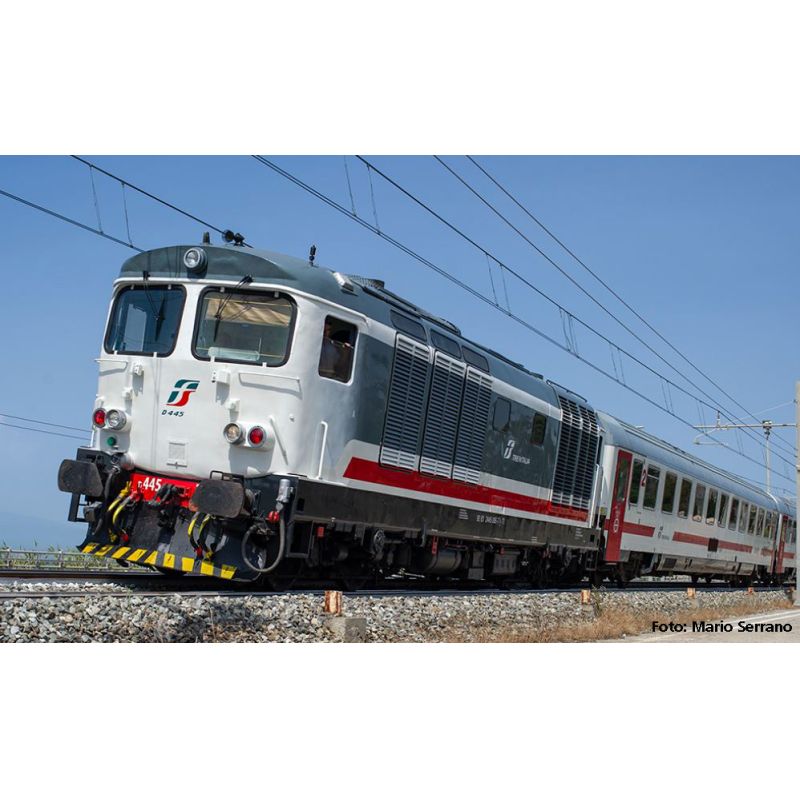 PIKO 22025 Dízelmozdony, D.445, IC-festés, FS VI, hangdekóderrel