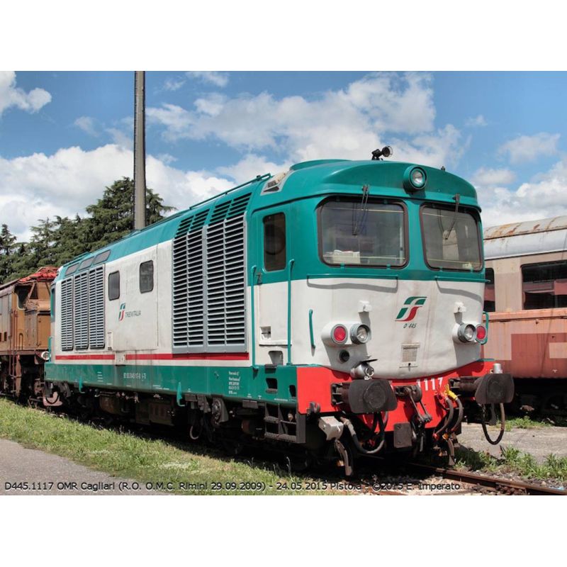 PIKO 22028 Dízelmozdony, D.445, XMPR-festés, FS VI, hangdekóderrel