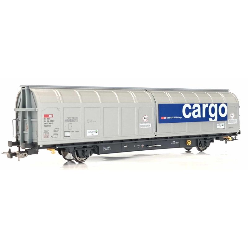 PIKO 24612 Nagy rakterű eltolható oldalfalú kocsi, Habillns, CARGO, SBB VI