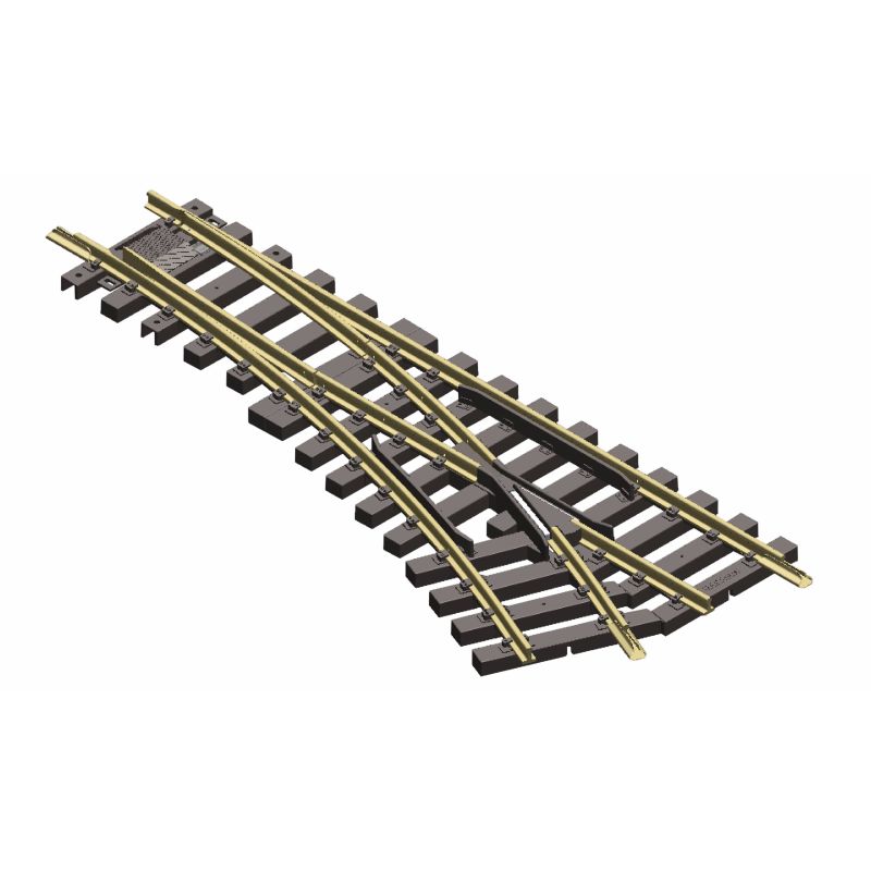 PIKO 35229 Egyenes váltó WRR3, jobbos, 22,5'