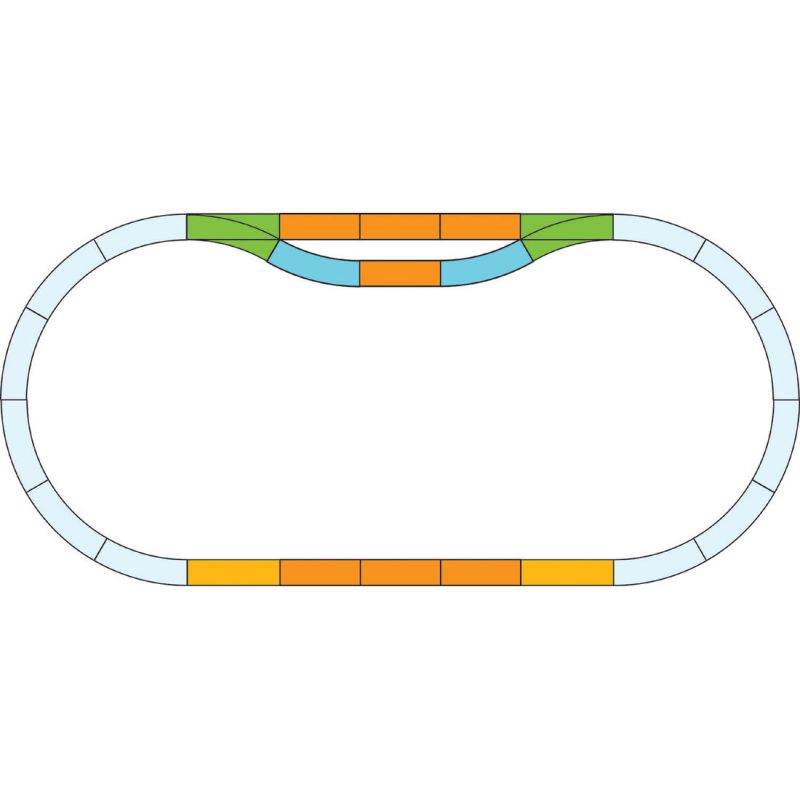 Piko 35300 Sínszett állomás G kerti vasút
