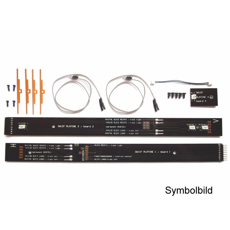 PIKO 36018 Belső világítás készlet, Pwg88 poggyászkocsihoz, LED-es