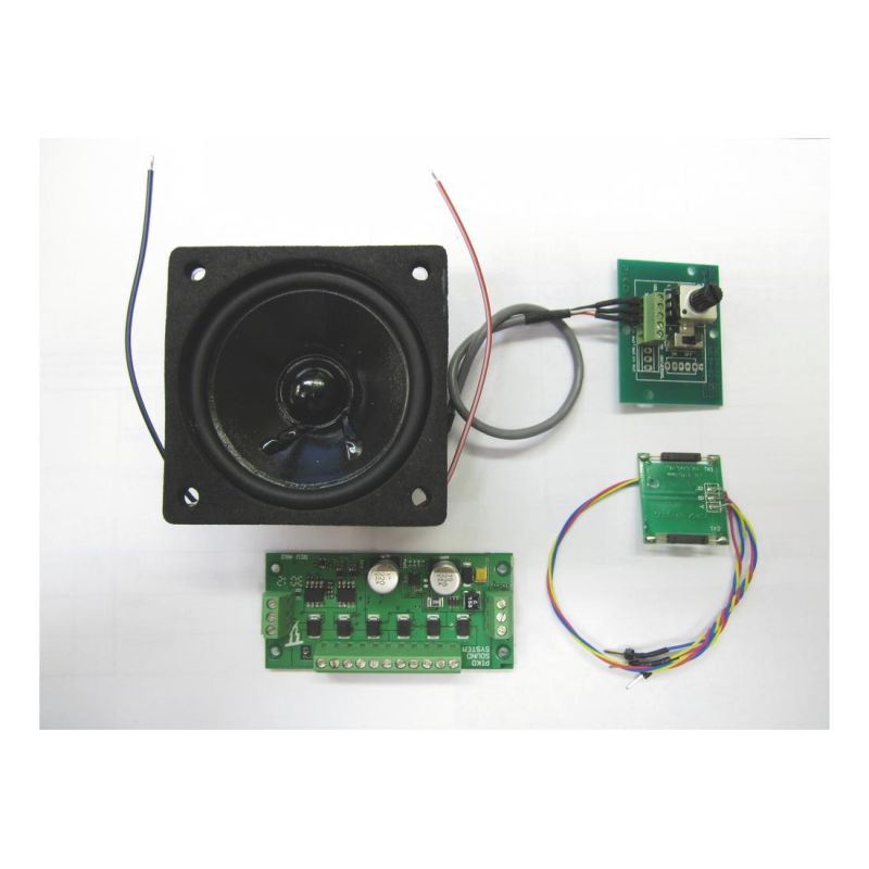 PIKO 36220 G-American Steam Sound Kit, DC/DCC