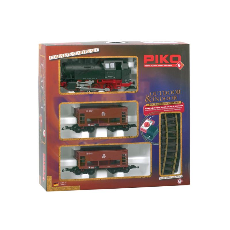 Piko 37100 Startszett, BR 80 gőzmozdony teherkocsikkal, DB III