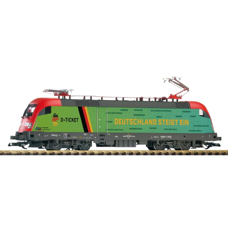 PIKO 37401 Villanymozdony, BR 182 023-2, Taurus, D-Ticket, DB AG VI