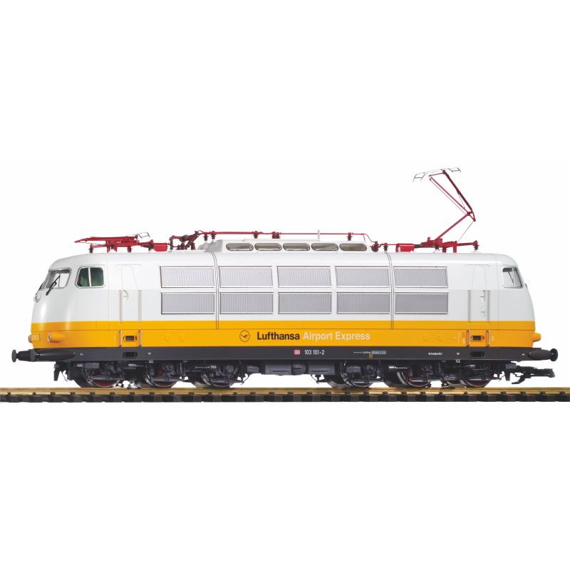 PIKO 37443 Villanymozdony, BR 103 101-2, Lufthansa Airport Express, DB IV, hangdekóderrel