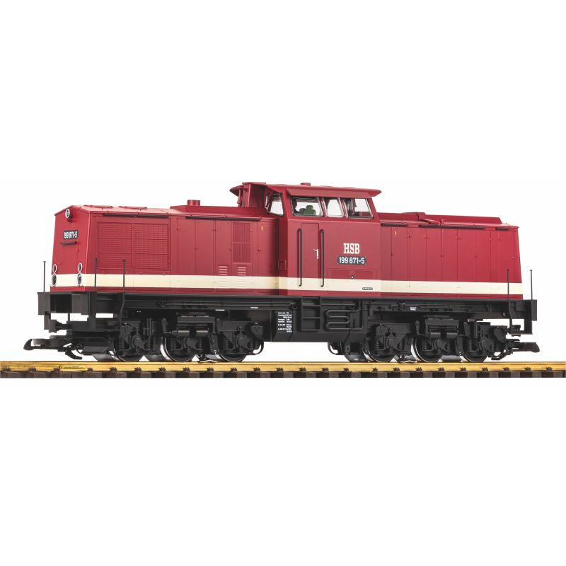 PIKO 37543 Dízelmozdony, BR 199 871-5, HSB V (Harzkamel)