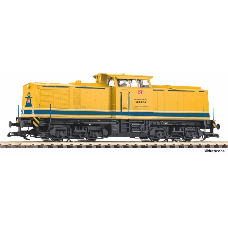 PIKO 37558 Dízelmozdony, BR 203 313-2, Bahnbau V