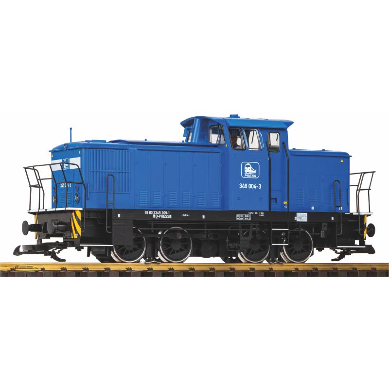 PIKO 37593 Dízelmozdony, BR 346 004-3, Press VI, hangdekóderrel