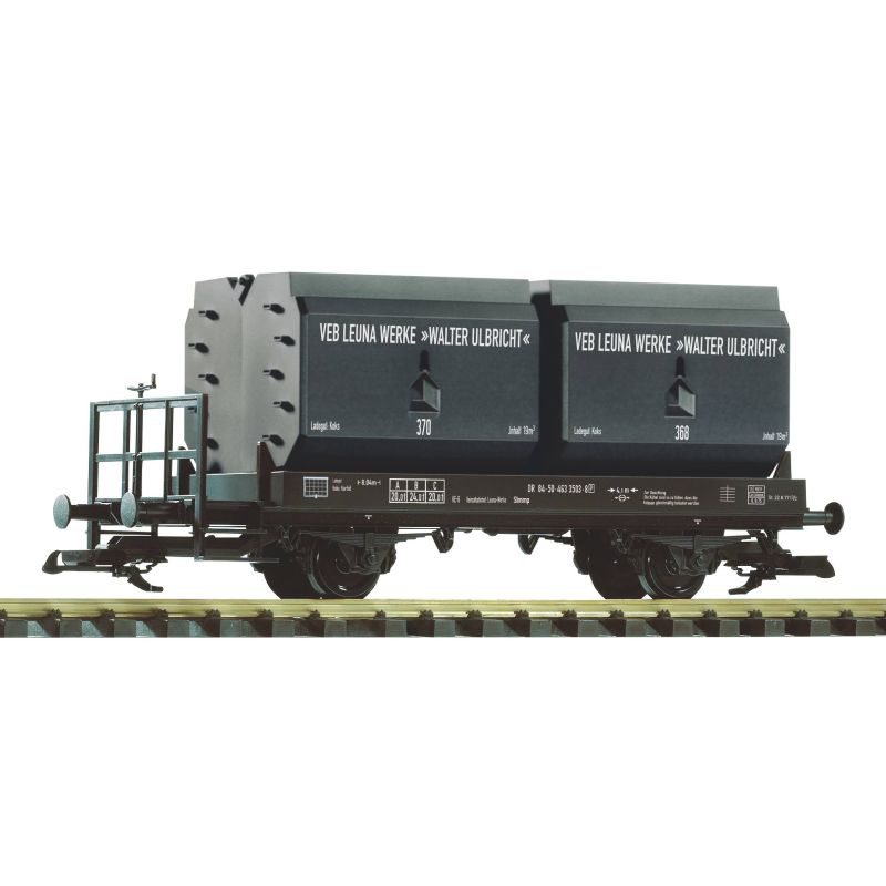 PIKO 37773 G-Kübelwg. Kokskübel DR IV m. Bb.