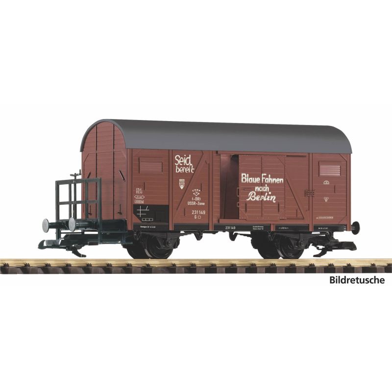 PIKO 37977 G-Ged. Güterwg. FDJ DR III