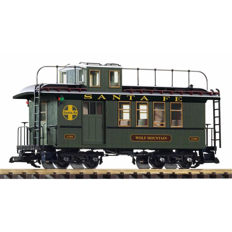 PIKO 38666 Tehervonati kísérőkocsi, Wolf Mountain, Santa Fe