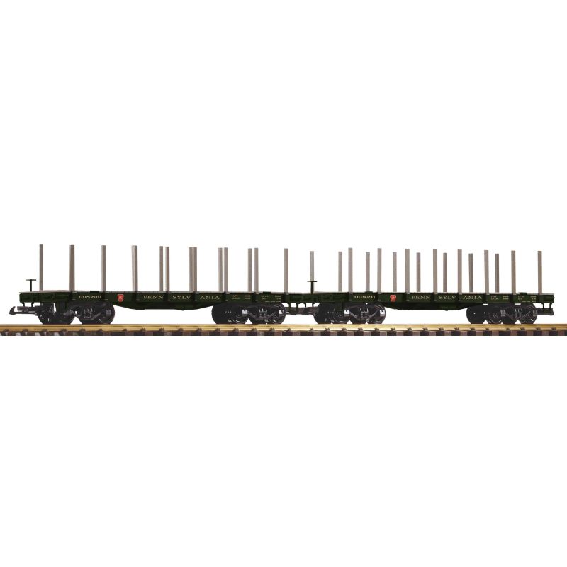 PIKO 38784 Pőrekocsi készlet, PRR Penssylvania Railroad