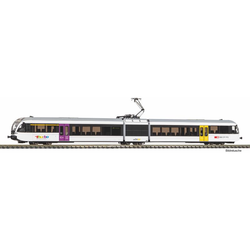 PIKO 40240 N-Elektrotriebwg./Sound GTW 2/6 THURBO bwegt SBB VI