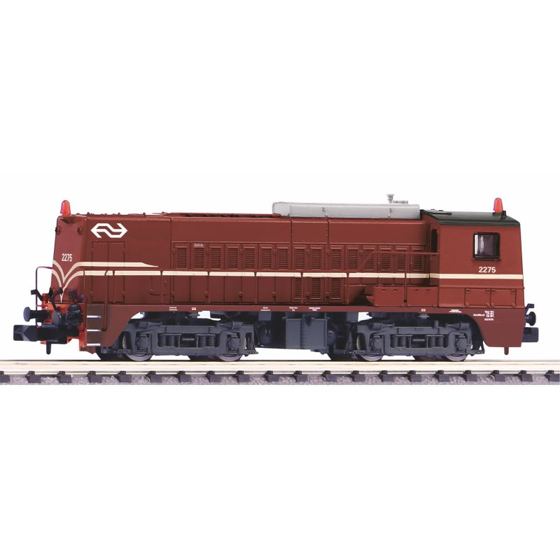 PIKO 40445 N-dízelmozdony 2275 rotbraun NS IV + DSS Next18