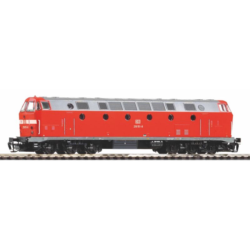PIKO 47348 TT-dízelmozdony BR 219 DB AG V + DSS PluX16