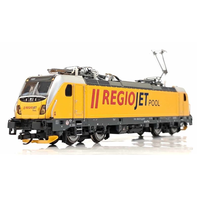 PIKO 47805 Villanymozdony, BR 388 217-2, TRAXX, Regiojet VI, hangdekóderrel