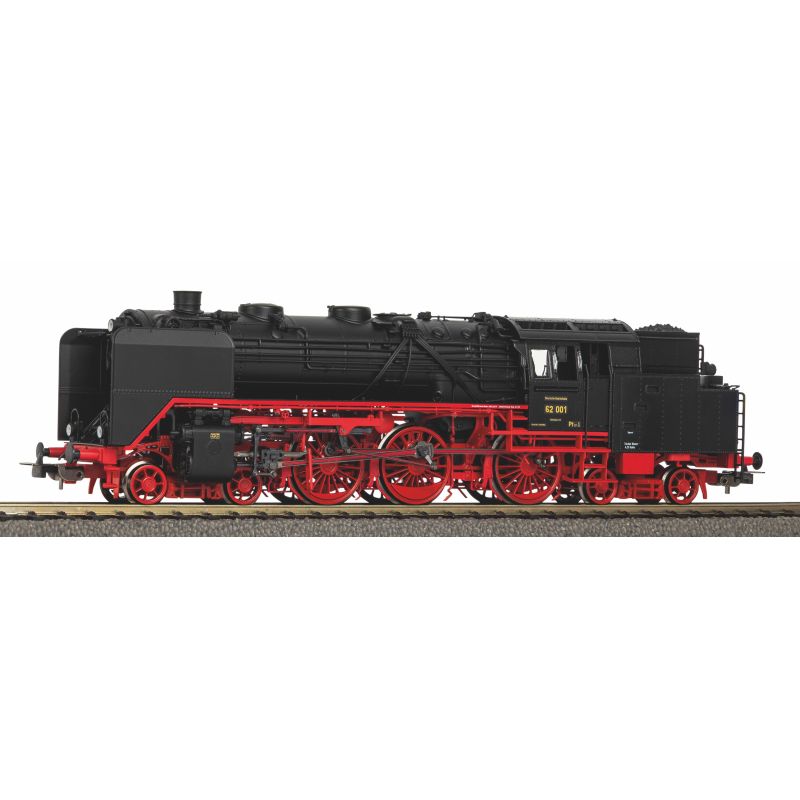 PIKO 50708 Gőzmozdony, BR 62 001, DRG II, hangdekóderrel, füstgenerátorral
