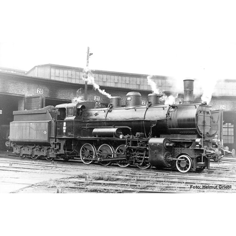 PIKO 50802 gőzmozdony/Sound Tr12 PKP III + PluX22 Dec.