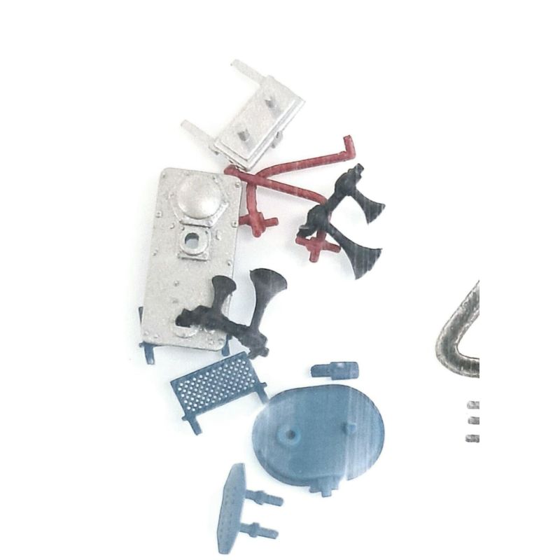 Piko 51430-20 Kürtök, antenna, védőrács, kis tetőelemek, V43 Szili villanymozdonyhoz