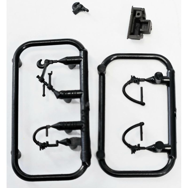 Piko 51437-36 Alkatrész, Szili fékvezeték, vonószem, V43 1001 villanymozdonyhoz